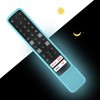 Luminous Blue Remote Case for TCL Voice TV Remote RC901V