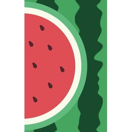Diary Watermelon Notbook 5x8 inches 100: “Melon Moments”