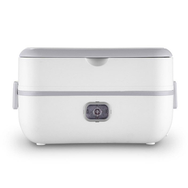 Electric Lunch Box Pluggable Heating Single / Double Layer Insulation