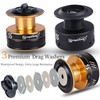 Sougayilang Carp Fishing Reel 13+1 Stainless Steel BB Bait Feeder