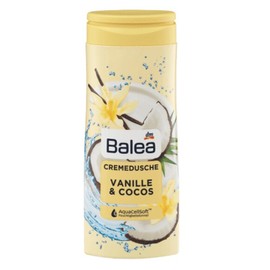 Balea [International Direct Shipping] Balea Vanilla & Coconut Sour Cream 300ml / [해외직배송] 발레아 바닐라&코코넛 샤워크림 300ml