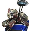 Double Sided Degree Window Golf Iron Cover Wedge Cover 48°,
