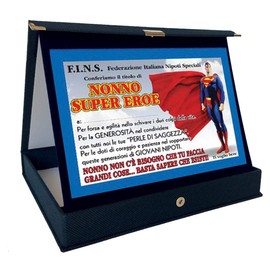 Bombo Nonno Superheroes Price Tag