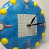 Ceramic Tennis Clock