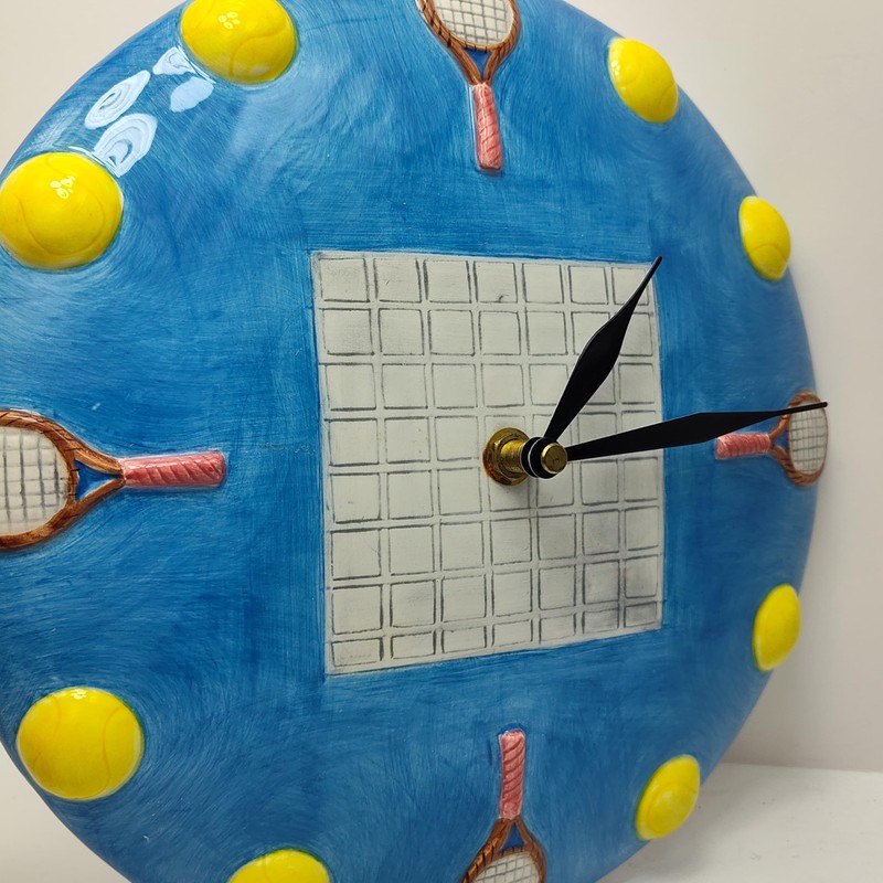 Ceramic Tennis Clock