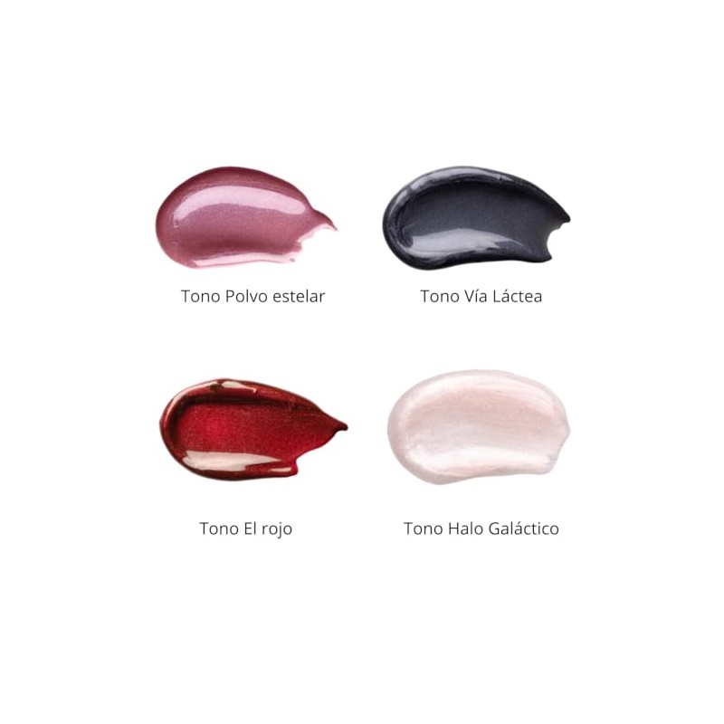 Kit Brillo Labial con Glitter y Delineador Retráctil (8 pzas)