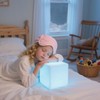 COPU 8-inch Waterproof LED Light Cube, USB Rechargeable Mood Light,