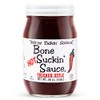 Bone Suckin Gourmet Foods BBQ Sauce, Thicker Hot, 16 Ounce