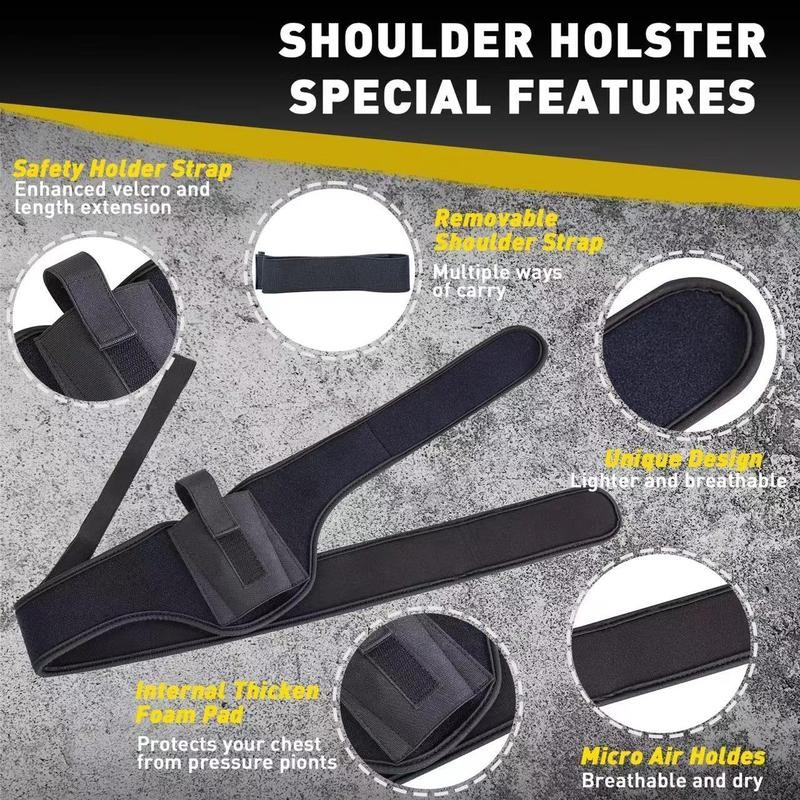 Deep Concealment Shoulder Holster - Right and Left Hand Draw
