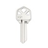 QWORK Blank Key Blanks, Pack of 100 Copper Structures Key