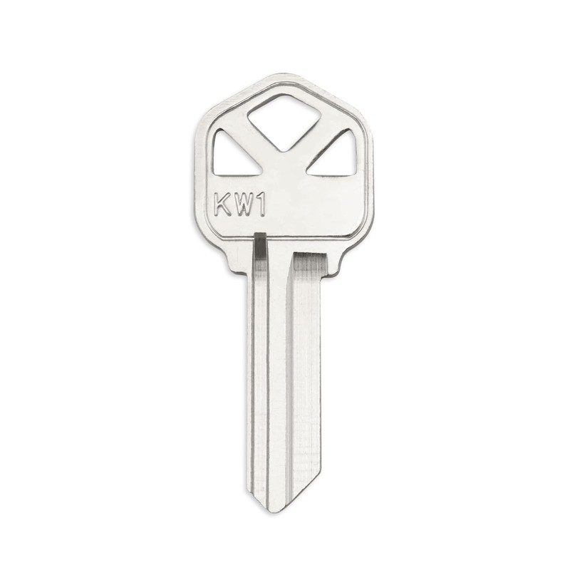QWORK Blank Key Blanks, Pack of 100 Copper Structures Key