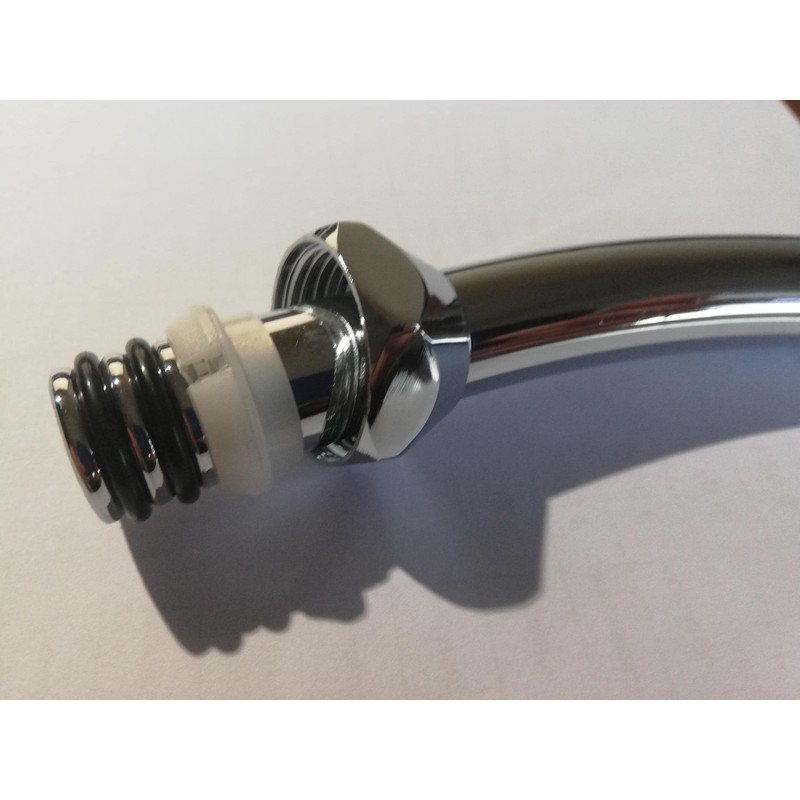 Montserrat 0032.002 Vertical Tube Spout Tap or Mixer, Silver