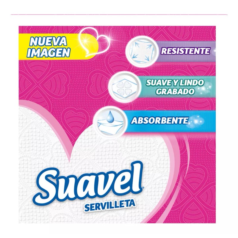Suavel servilletas oja sencilla 380 piezas