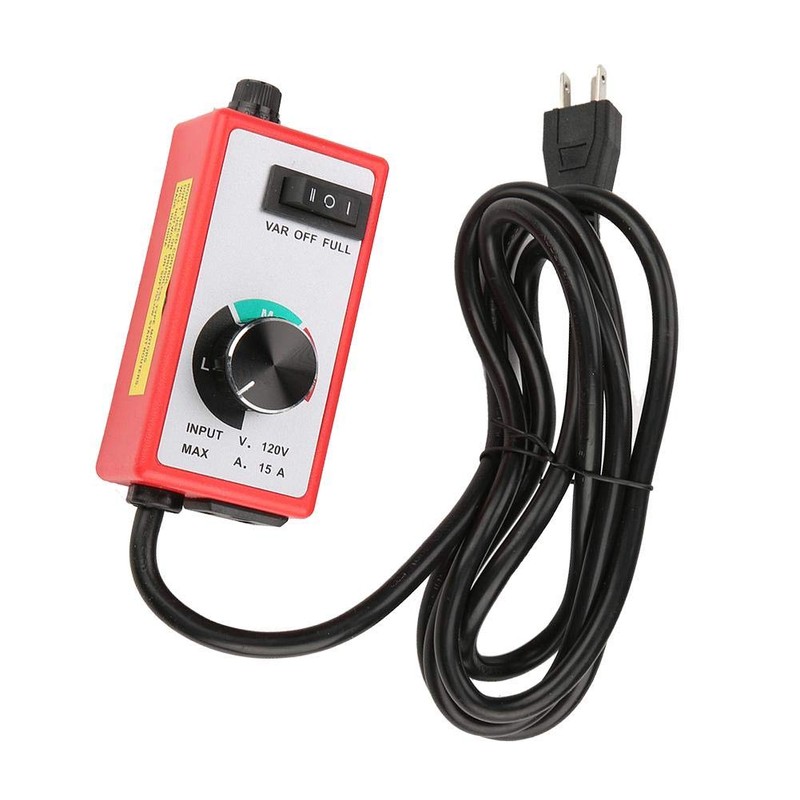 Speed Controller,Jarchii Variable Rate Governor, 120V Electric Motor Rheostat Router