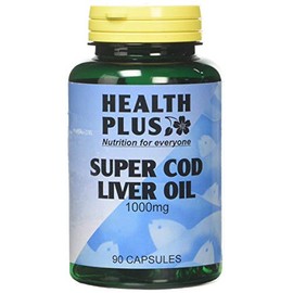 Health Plus Super Cod Liver Oil 1000mg Omega-3 & Joint Supplement - 90 Capsules