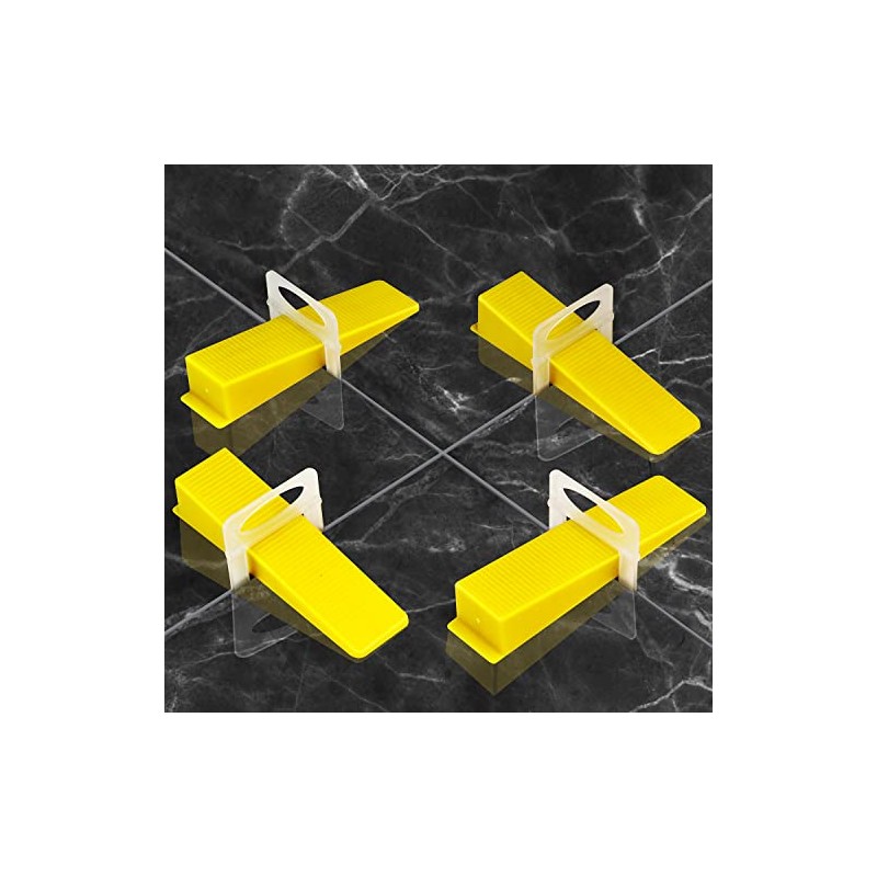 Tile Leveling System Wedges, 300pcs Reusable Tile Leveler Wedges for