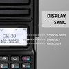 Radioddity 1 Pack GM-30 GMRS Handheld Radio, Long Range Two