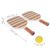 Fiberglass Surface Pickleball Paddles Set Honeycomb Core Pickleball Rackets Set