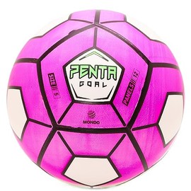 Toyland® 9 inch Pink & Green Penta Goal Football - Size 5 - Outdoor Sports Toy