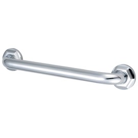Kingston Brass DR714181 Designer Trimscape Metropolitan Decor 18-Inch Grab Bar with 1.25-Inch Outer Diameter, Polished Chrome