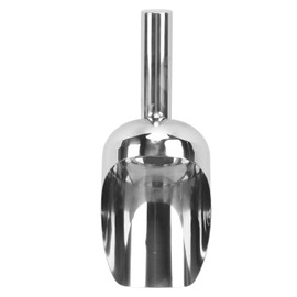 Large Capacity Stainless Steel Food Scoop, Multi Purpose Ice Shovel, Practical and, for Kitchen, Bar, Buffet, Parties and Weddings (S 19.7in)