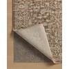 Loloi II Newman Collection NEW-02 Dark Taupe/Natural 5'-3" x 7'-6"