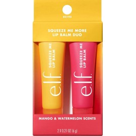 ELF E.L.F. Squeeze Me Lip Balm, Moisturizing Lip Balm for a Sheer Tint of Color, Inf