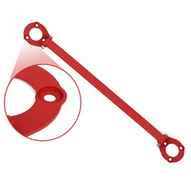 SCITOO Performance Adjustable Front Strut Tower Braces fit for Honda for Accord 2008-2012 for Improved Suspension Performance - Red Set of 1