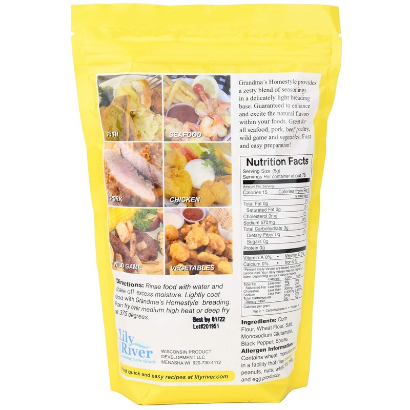 Lily River Breading (Grandma's Homestyle)