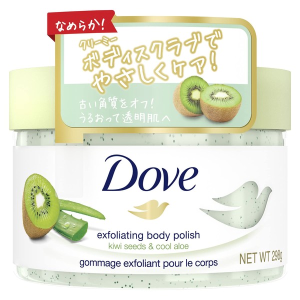 Dove Kiwi & Aloe Creamy Scrub, Body Scrub, 10.5 oz