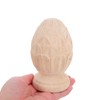 Warmhm Wood Pineapple Finial: Newel Post Cap for Staircase Bannisters