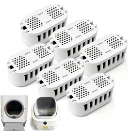 NewKe 6 Pack Deodorizer for Ellenpent ICB019 & ICB020 Automatic Litter Box