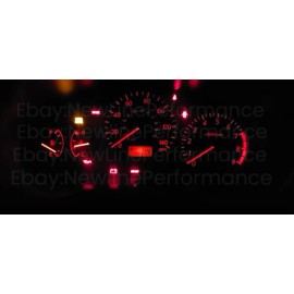 NewlineperformanceLED Red Cluster LED Bulb kit for Subaru Impreza WRX RS TS Sedan Wagon 2002-2007