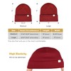 YANIBEST Womens Saitn Lined Knit Beanie Hat Acrylic Winter Hats
