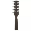 Scalpmaster 7 Rows Vent Hair Stylist Brush- Black