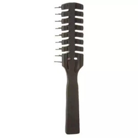 Scalpmaster 7 Rows Vent Hair Stylist Brush- Black