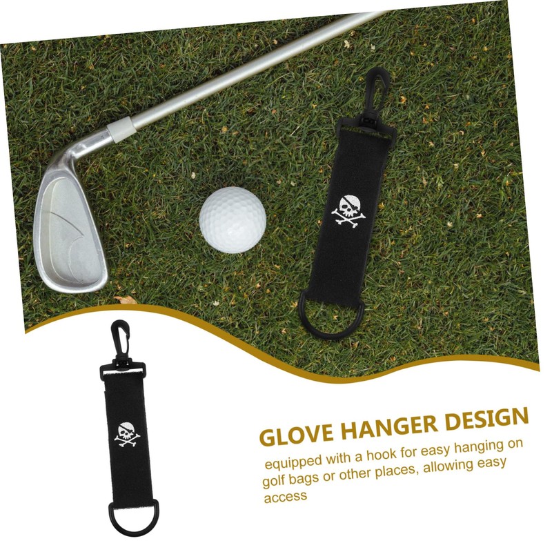 Sosoport Portable Golf Glove Holder Durable Sticky Hook Accessory for