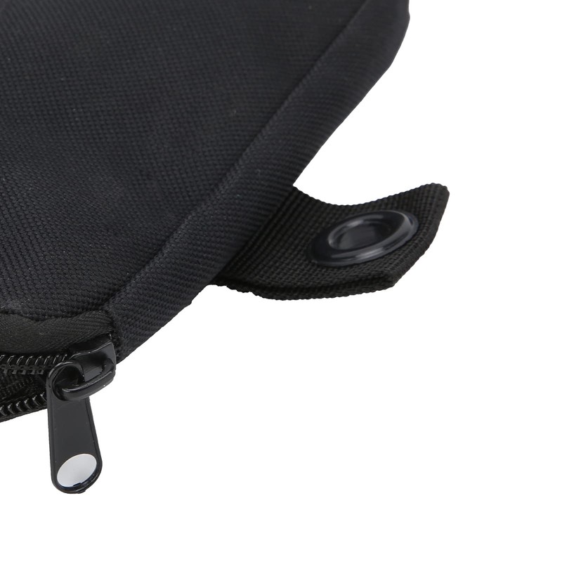Fin Bag 10" Black Surfboard Surfing Fin Storage Bag Fin