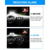 Autorder Dashboard Cover Mat for 2014-2023 Jeep Cherokee Accessories Dash