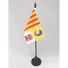 AZ FLAG - Table Flag Provence-Alpes-Côte D'Azur - 15 x 10 cm - Provence-Alpes-Côte D'Azur Table Flag 10 x 15 cm - Flags