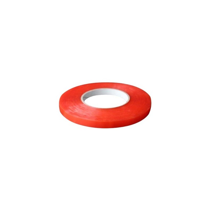 25mm rotes doppelseitiges Klebeband Easy Lift Super Strong EXTRA LANG
