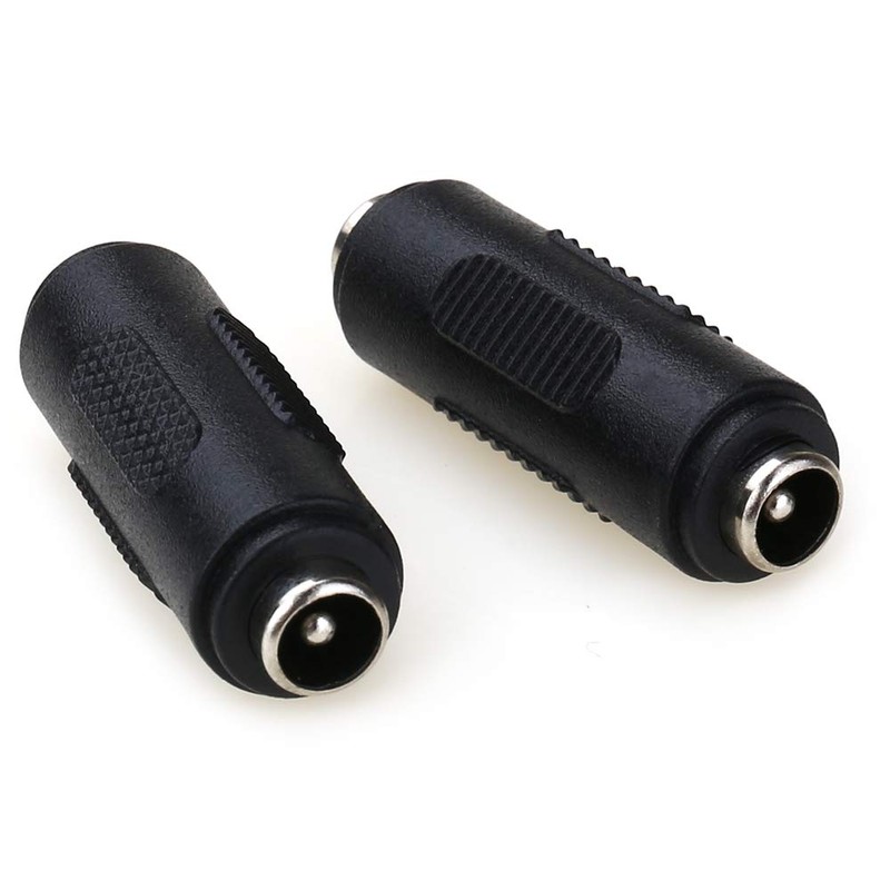 MOBOREST 12V 5.5mm x 2.1mm DC Power Connector Adapter, 12/24V