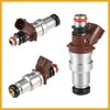 Partuto 4 Pcs 23250-75050 Fuel Injector Replacement for Toyota 4Runner