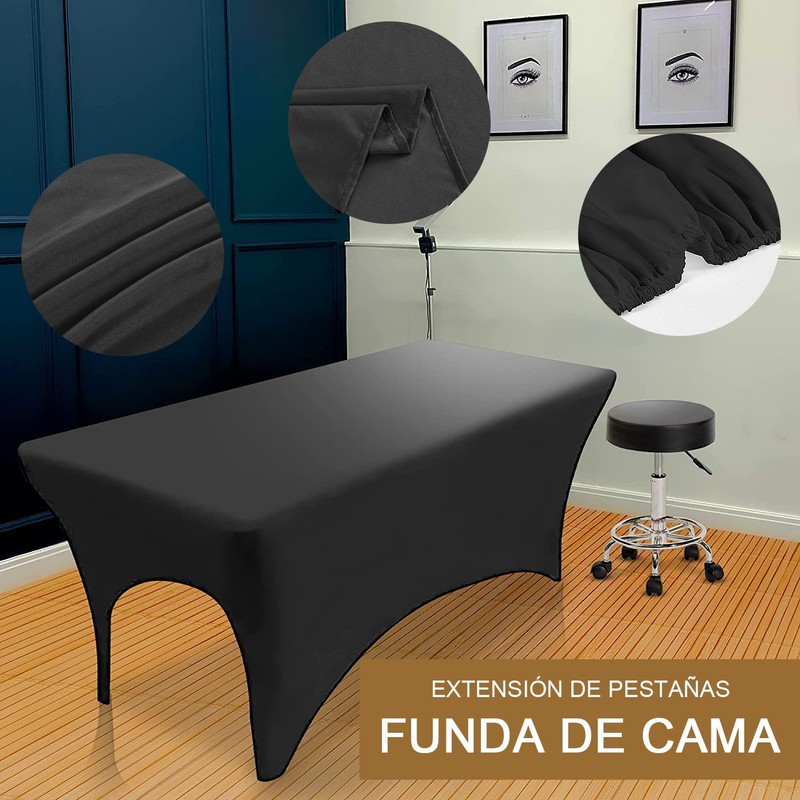 YOGONEV Sabanas para Cama de Masajes Profesional,Cubre Camilla SPA,Premium Microfiber