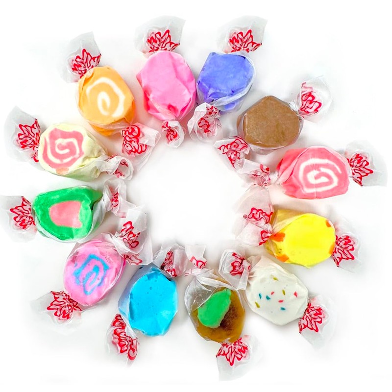 SweetGourmet Assorted Salt Water Taffy | Boardwalk Flavors Collection |