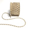 s.dekoda Cord 15 m x 4 mm Two-Tone White Gold