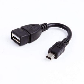 Mini USB Host OTG Flash Drive Adapter Adaptor Cable Cord for Digital Photo Frame