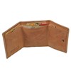 BOCCX GoBago 40025 Men's Leather Wallet Party Purse, light brown,