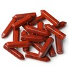 10PCS Red Jasper Natural Healing Crystals Stones Sets Polished Tumbled