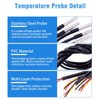 5 m Temperature Sensor Binghe Pack of 2 5 m